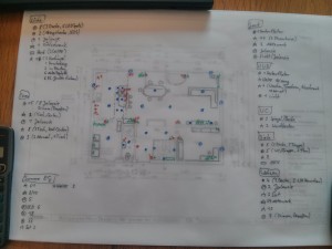 Erster Entwurf Elektroplanung EG